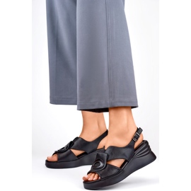 Sandálias Modelo GD-LH2004B Pretas - PRIMO preto 1