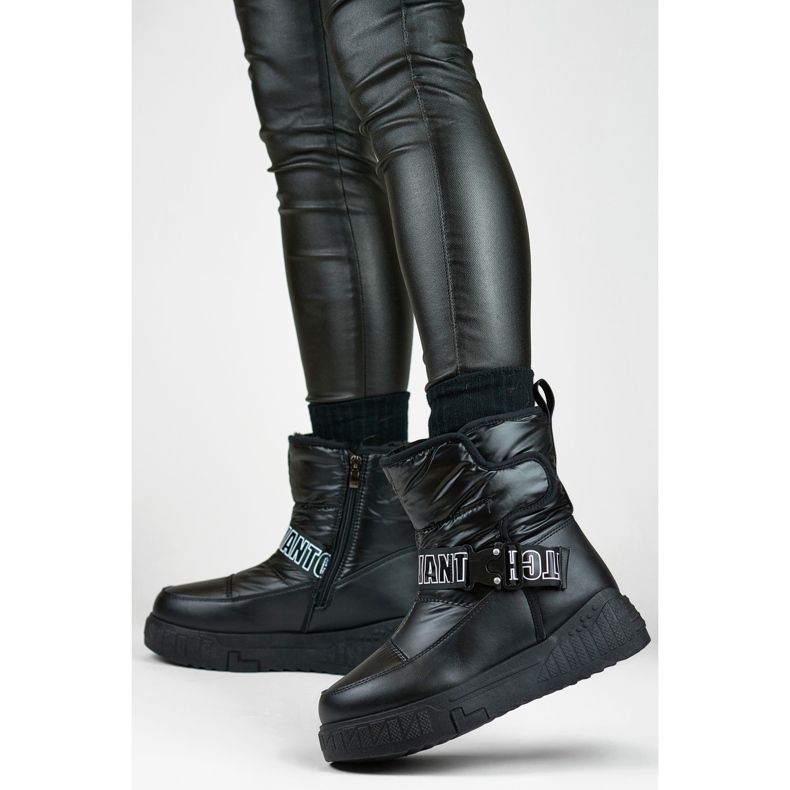 Botas de neve Modelo 81323-1B Pretas - PRIMO preto 1