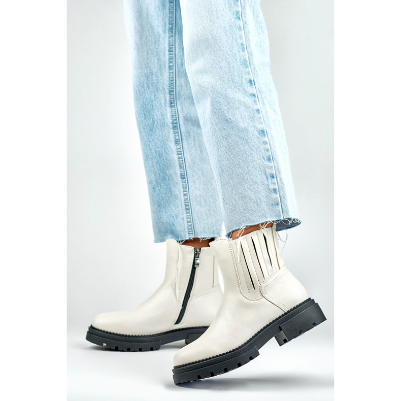 Trabalhador Modelo Dany 250041BE-PU Bege Claro - PRIMO 2