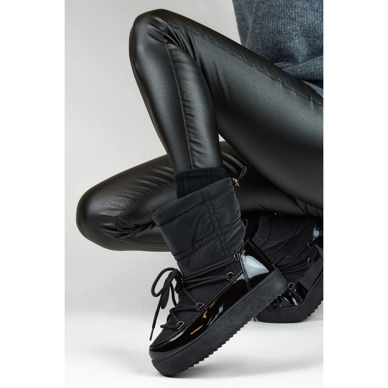 Botas de neve Modelo 5752-21B Pretas - PRIMO preto 2