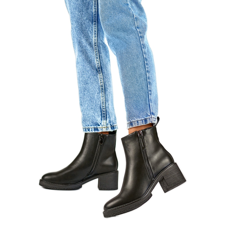 Botas Modelo MS2079B Pretas - PRIMO preto 1 Botas Modelo MS2079B Pretas - PRIMO preto 1