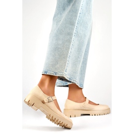 Calçados femininos 2720-4BE bege 1