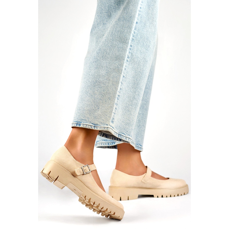 Calçados femininos 2720-4BE bege 1