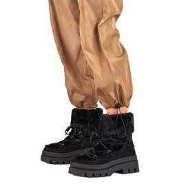 Botas de neve Modelo XH9370-1-B Pretas - PRIMO preto 1