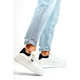 Calçado Esportivo Modelo LL23171W/B Branco/Preto - PRIMO 2