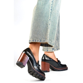 Sapatos femininos 24-2-12278B preto 1