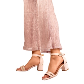 Sandálias Modelo 7212P Rosa - PRIMO 1