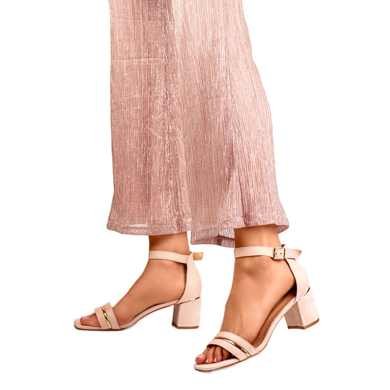 Sandálias Modelo 7212P Rosa - PRIMO 1