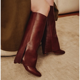 Marco Shoes Cleo Botas Largas marrom 2