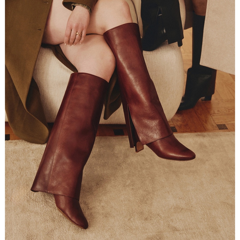 Marco Shoes Cleo Botas Largas marrom 1