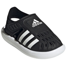 Sandálias de água de verão com bico fechado Adidas GW0391 preto 1
