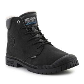 Sapatos Palladium sp20 Cuff Couro Impermeável Wl 79067-008-M preto 1