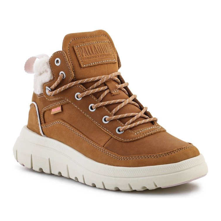 Sapatos quentes Palladium Pallaflex Cuff 94339-252-M marrom 1