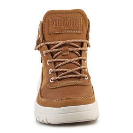 Sapatos quentes Palladium Pallaflex Cuff 94339-252-M marrom 2