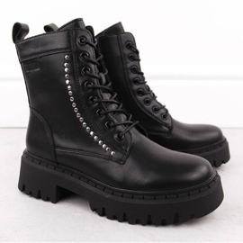 Botas de couro Big Star, isoladas OO274A255 INT2062 preto 2