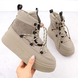 Botas de neve Potocki com plataforma W 72302 WOL280B 1