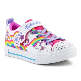 Sapatos Skechers Twinkle Toes S Lights Twinkle Sparks Jumpin Clouds 314809L-WMLT multicolorido 1 Sapatos Skechers Twinkle Toes S Lights Twinkle Sparks Jumpin Clouds 314809L-WMLT multicolorido 1
