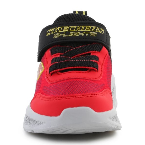 Sapatos Skechers S-Lights Meteor-Lights-Krendox 401495N-RDBK vermelho 2