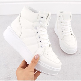 News Novidades calçados esportivos altos W 8166 EVE465A branco 1