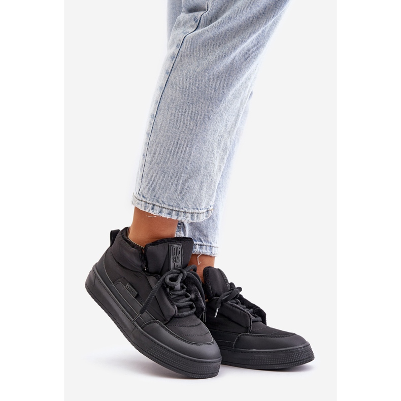 Tênis isolado feminino Big Star OO274A530 preto 1