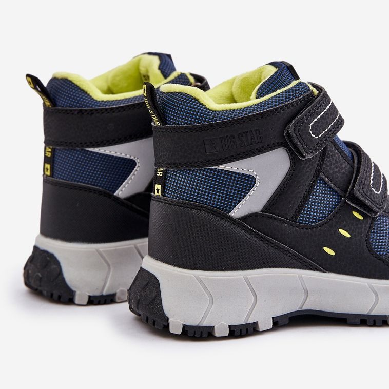 Botas de neve isoladas para crianças Big Star OO374130 azul marinho 2