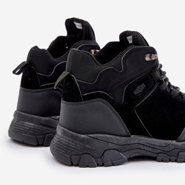 News Sapatos de trekking masculinos isolados com cordões pretos Zerista 2