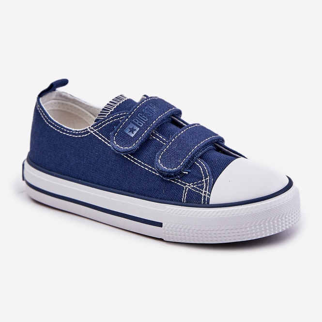 Tênis infantil com velcro Big Star OO374010 Azul marinho 1