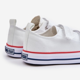 Tênis infantil com velcro Big Star OO374009 branco 2