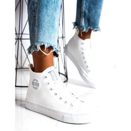 Tênis alto feminino Big Star GG274016 branco 4