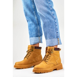 Botas femininas com isolamento camelo 9501-PA-C marrom 1