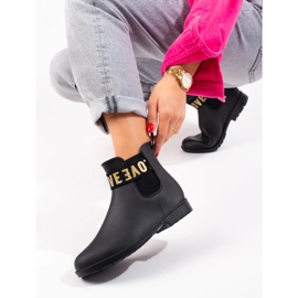 Galochas Shelovet pretas de mulher preto 2