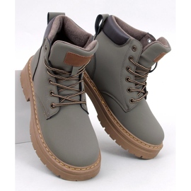 Botas femininas de madeira Kellers Green verde 1