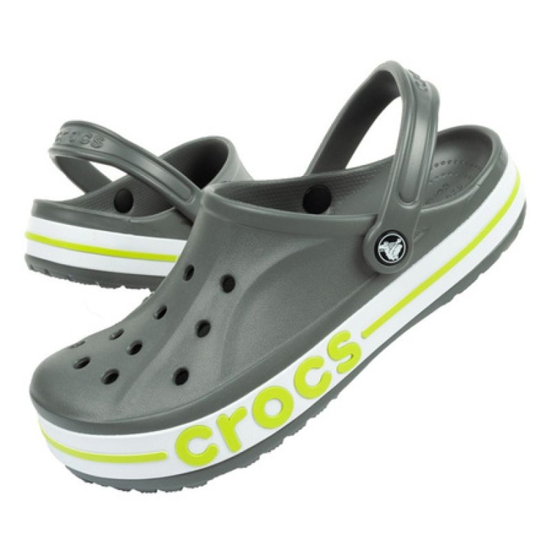Chinelos Crocs Bayaband 205089-0GX cinza 1
