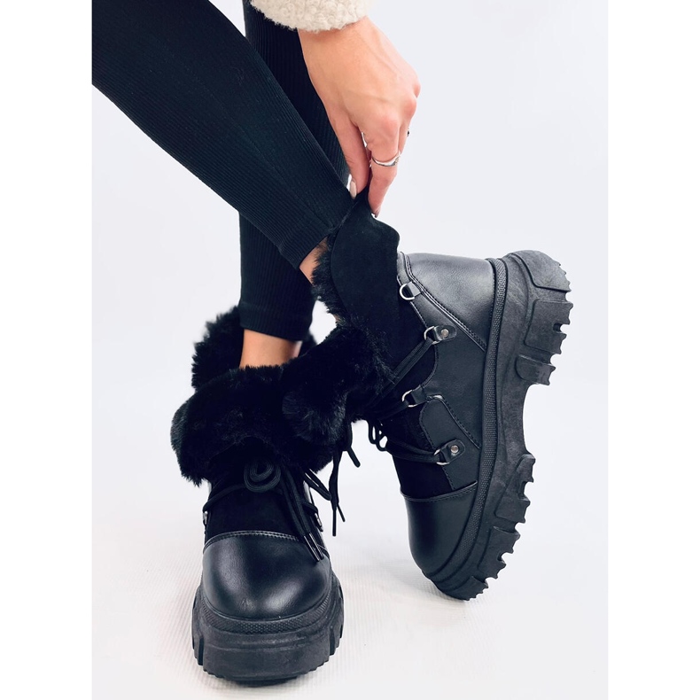 Botas de neve Jarl Black para mulher preto 1 Botas de neve Jarl Black para mulher preto 1