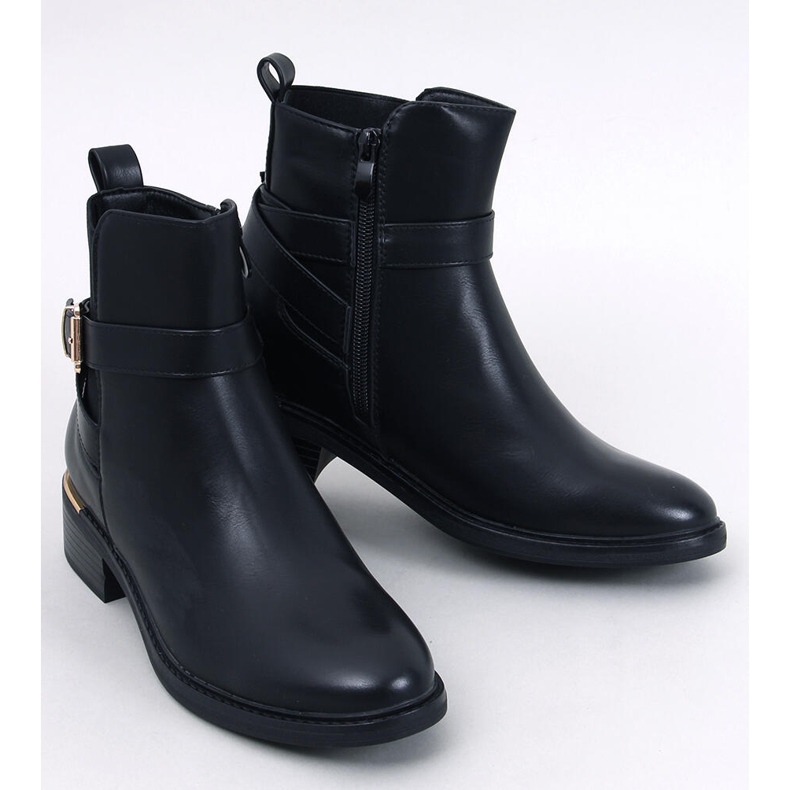 Botas Chelsea clássicas com fivela, Cowans Black preto 1 Botas Chelsea clássicas com fivela, Cowans Black preto 1