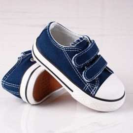 Sapatilhas de criança Vico com fecho de velcro azul marinho 2 Sapatilhas de criança Vico com fecho de velcro azul marinho 2