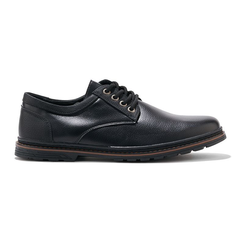 Sapatos masculinos pretos com cadarço 1 Sapatos masculinos pretos com cadarço 1