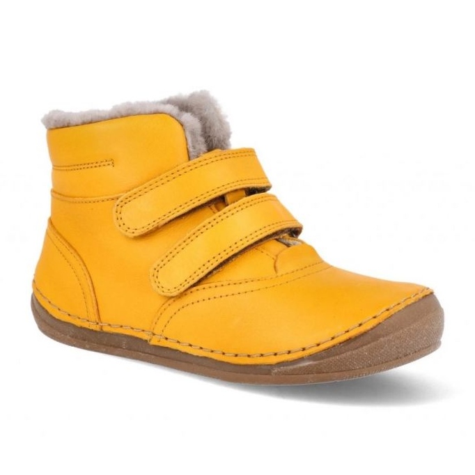 Botas Froddo com isolamento de inverno e velcro (G2110113-7) amarelo 1