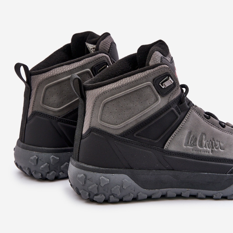 Calçado de caminhada masculino isolado Lee Cooper LCJ-24-01-2939 cinza 2