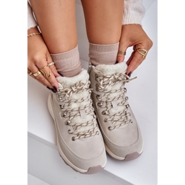 Botas femininas com zíper leve Lee Cooper LCJ-24-03-3071 Bege Claro 2 Botas femininas com zíper leve Lee Cooper LCJ-24-03-3071 Bege Claro 2