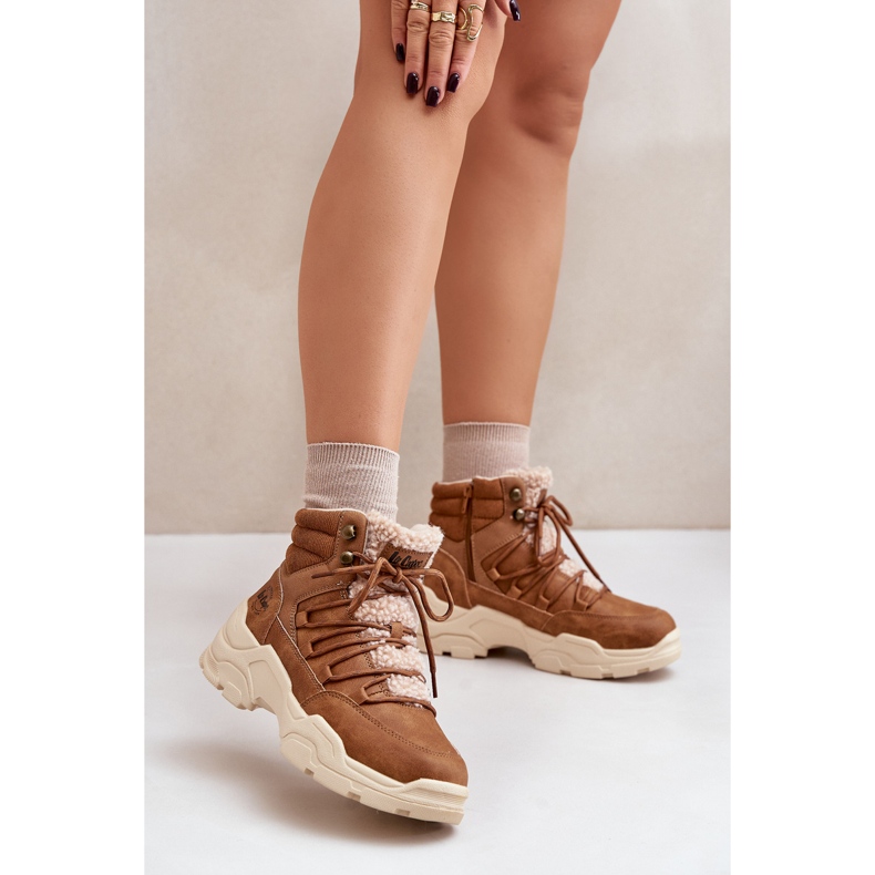 Botas isoladas femininas Lee Cooper LCJ-24-03-3061L marrom 2