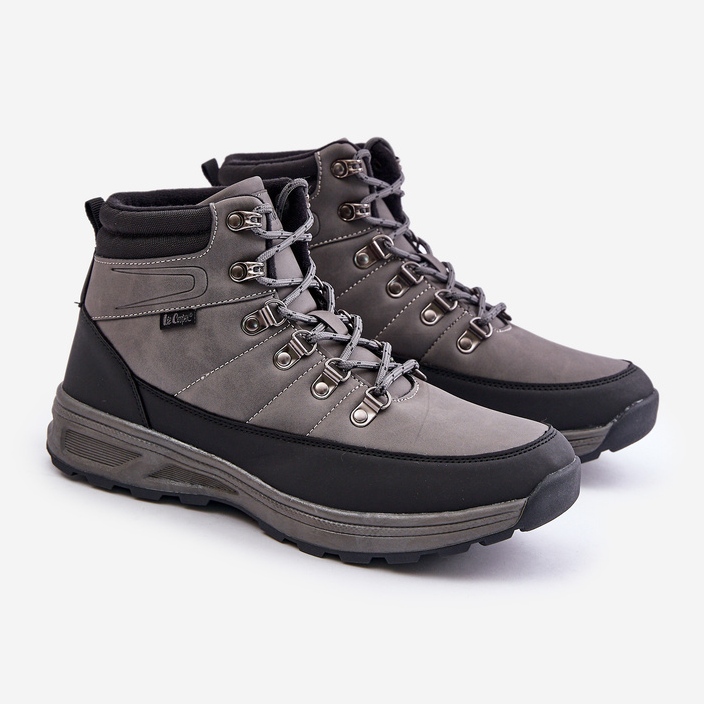Botas de caminhada isoladas masculinas Lee Cooper LCJ-24-03-3033M cinza 1