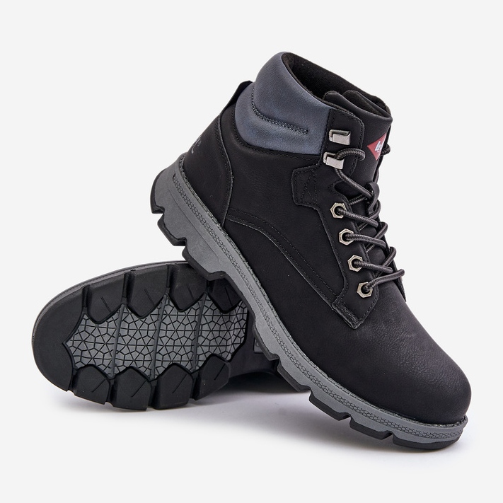 Tênis de caminhada masculino Lee Cooper Trappers LCJ-24-01-2948 preto 2