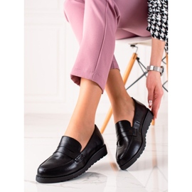 La.Fi sapatos pretos clássicos 2