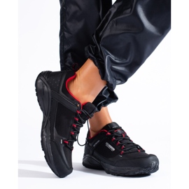 DK Tênis para caminhada ao ar livre preto 1