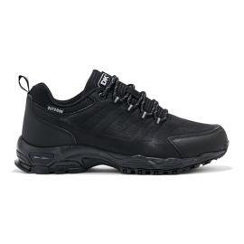 Sapatos de trekking DK masculinos negros preto 1