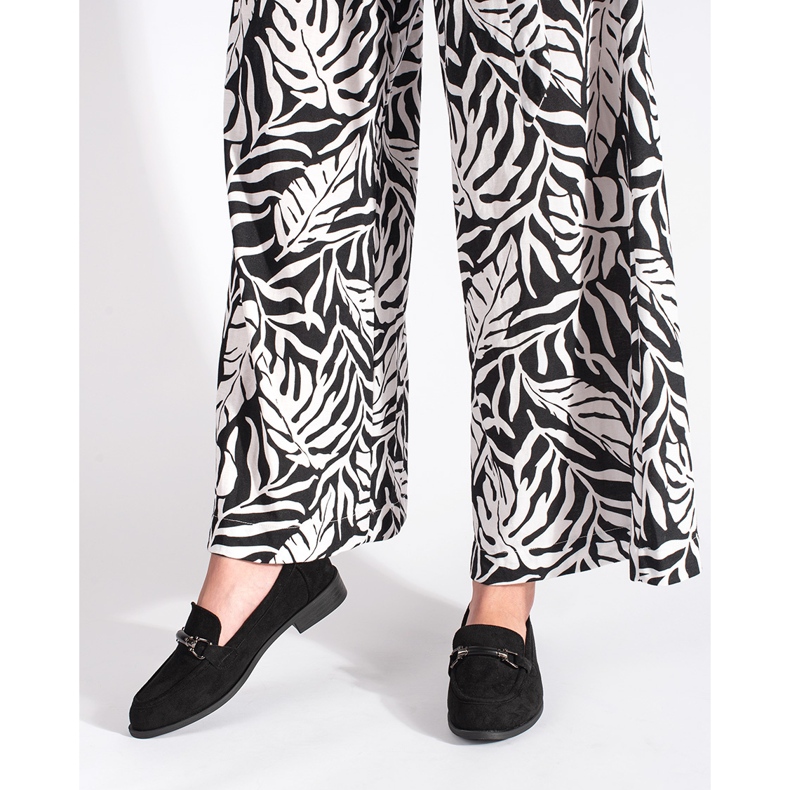 Goodin Mocassins clássicos de camurça preta preto 1