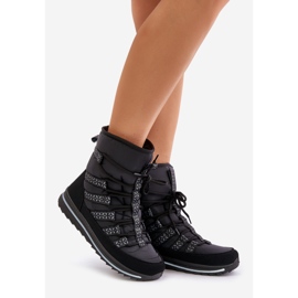 Botas de neve femininas Progress PROGJ-20-02 pretas preto 1 Botas de neve femininas Progress PROGJ-20-02 pretas preto 1