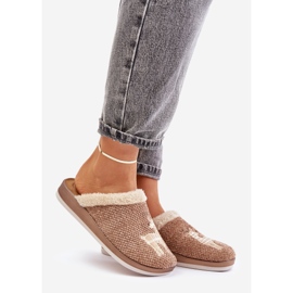 Chinelos Femininos Com Rena e Pele Inblu CT000034 Bege 1