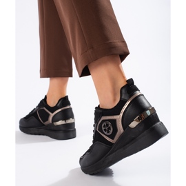 Sapatos esportivos pretos femininos 2